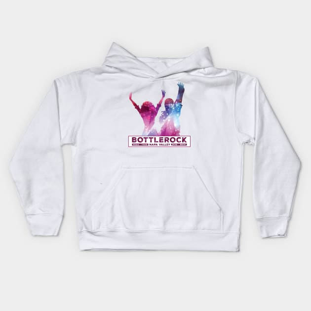 Bottlerock Napa Valley Kids Hoodie by smkworld